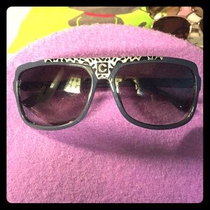 Grey large sunglasses